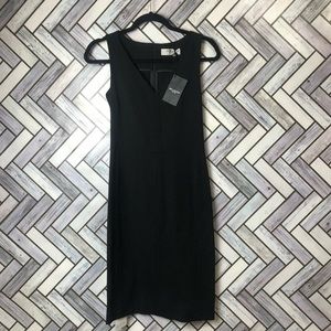 MM Lafleur Black Business Professional Mini Dress NWT Womens Size 2